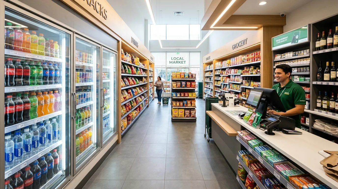 Kioskos y Minimarkets